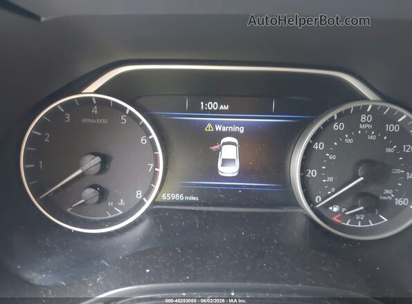 1N4AA6AV2KC375698 2019 NISSAN MAXIMA White Հետևի նստատեղերի տեսք