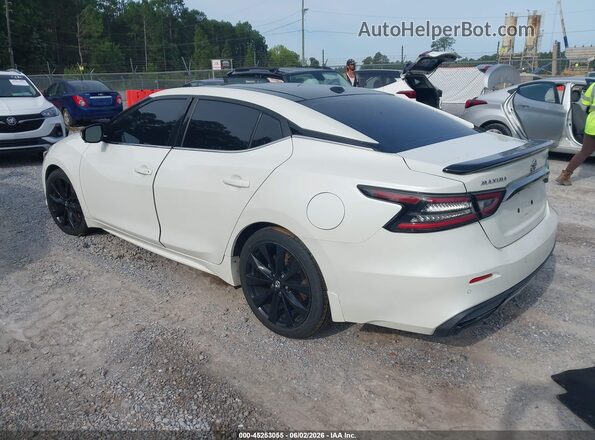 1N4AA6AV2KC375698 2019 NISSAN MAXIMA White Հետևի ձախ