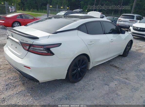 1N4AA6AV2KC375698 2019 NISSAN MAXIMA White Հետևի աջ