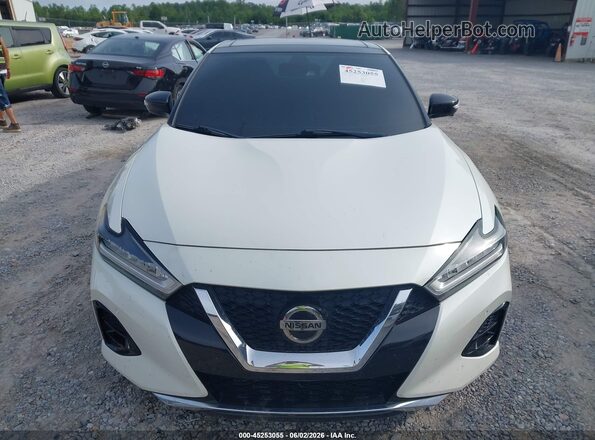 1N4AA6AV2KC375698 2019 NISSAN MAXIMA White Սարքավորումների վահանակի տեսք