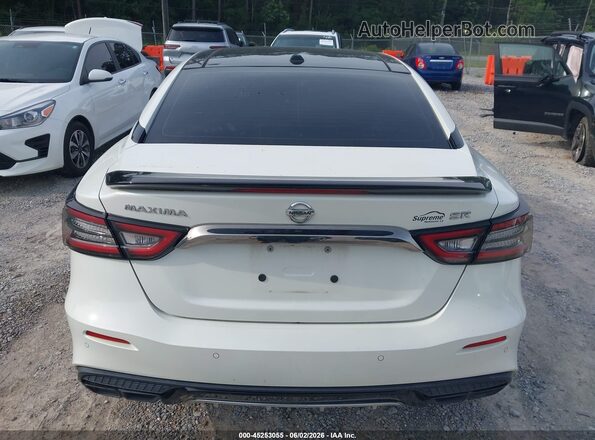 1N4AA6AV2KC375698 2019 NISSAN MAXIMA White 