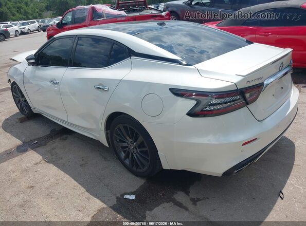 1N4AA6AV2KC377161 2019 NISSAN MAXIMA White Задня ліва чверть