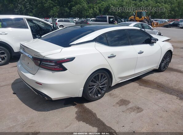 1N4AA6AV2KC377161 2019 NISSAN MAXIMA White Задня права чверть