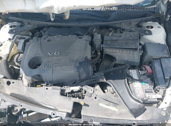 1N4AA6AV2KC377161 2019 NISSAN MAXIMA White Вид ззаду