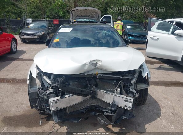 1N4AA6AV2KC377161 2019 NISSAN MAXIMA White Вид задньої частини салону