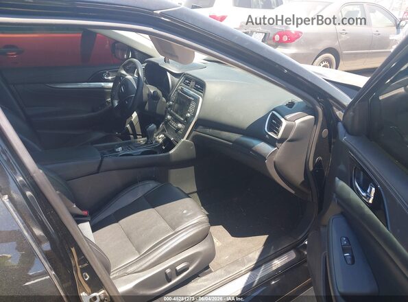 1N4AA6AV2KC379346 2019 NISSAN MAXIMA Черный Задняя левая четверть