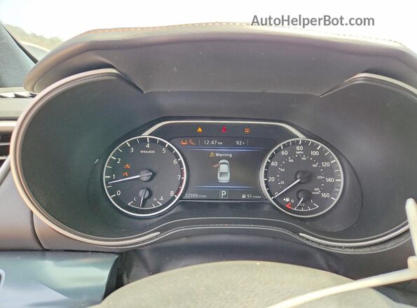 1N4AA6AV4KC363326 2019 NISSAN MAXIMA Черный 