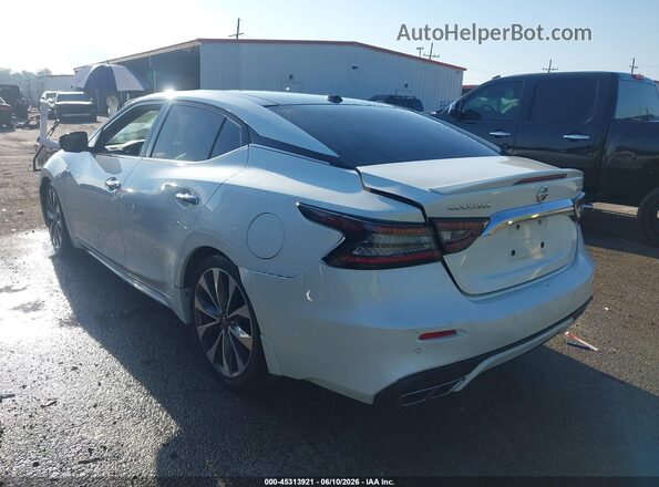 1N4AA6AV4KC378117 2019 NISSAN MAXIMA White Tył lewy