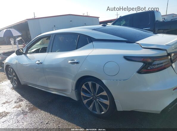 1N4AA6AV4KC378117 2019 NISSAN MAXIMA White Widok wnętrza 360 stopni