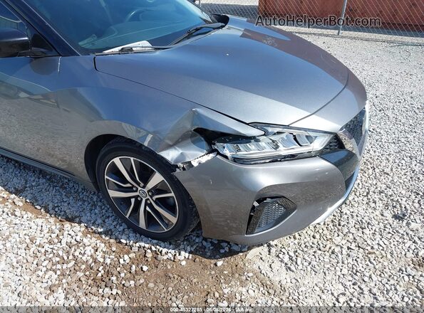 1N4AA6AV5KC360502 2019 NISSAN MAXIMA Silver Вид спереду