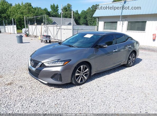 1N4AA6AV5KC360502 2019 NISSAN MAXIMA Silver Передня ліва чверть