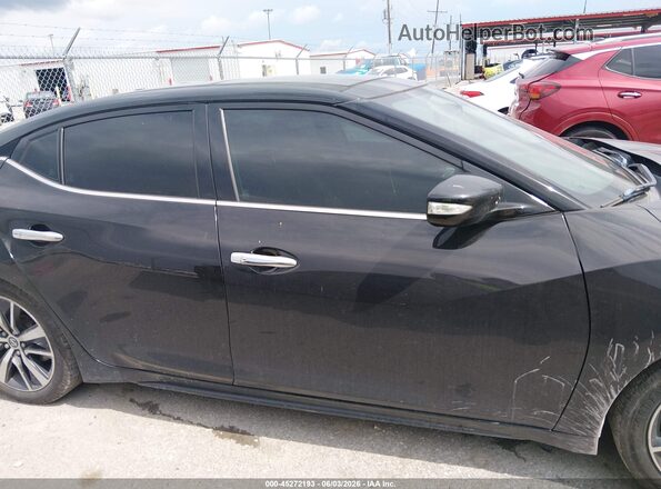 1N4AA6AV5KC363061 2019 NISSAN MAXIMA Черный Вид задней части салона