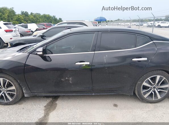 1N4AA6AV5KC363061 2019 NISSAN MAXIMA Черный Панорамный вид салона 360°