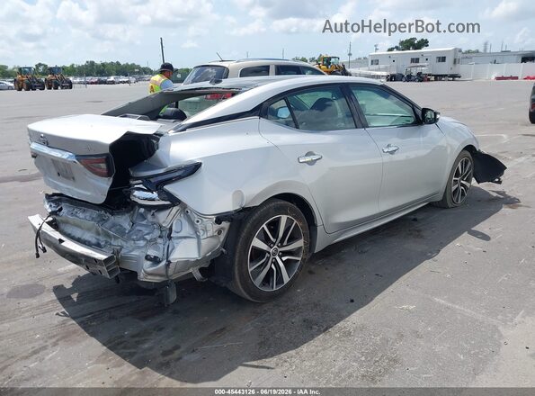 1N4AA6AV5KC364694 2019 NISSAN MAXIMA Silver Задня права чверть