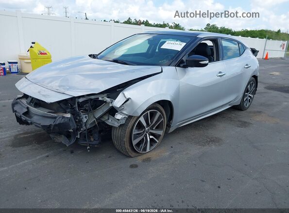 1N4AA6AV5KC364694 2019 NISSAN MAXIMA Silver Передня ліва чверть