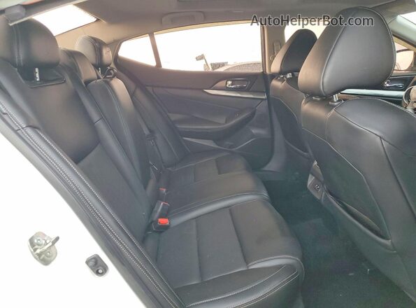 1N4AA6AV5KC367336 2019 NISSAN MAXIMA White Հետևի նստատեղերի տեսք