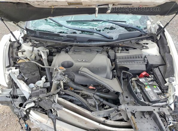 1N4AA6AV5KC367336 2019 NISSAN MAXIMA White Սալոնի հետևի տեսք