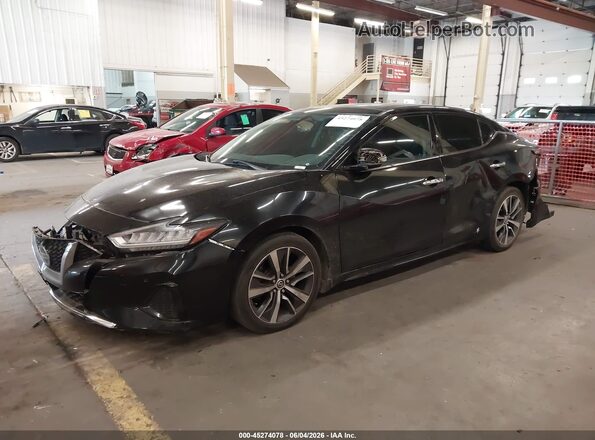 1N4AA6AV5KC368633 2019 NISSAN MAXIMA Black Front left