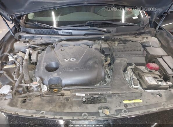 1N4AA6AV5KC368633 2019 NISSAN MAXIMA Black Rear view
