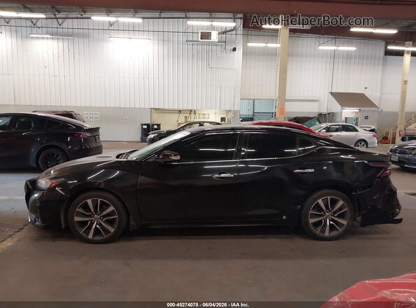 1N4AA6AV5KC368633 2019 NISSAN MAXIMA Black 360 interior view