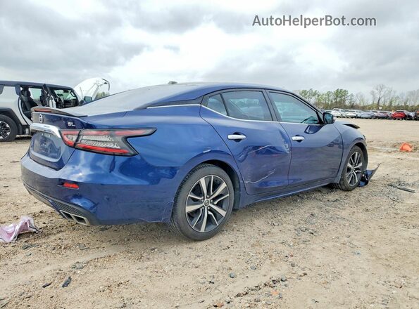 1N4AA6AV6KC365000 2019 NISSAN MAXIMA Blue Задня права чверть
