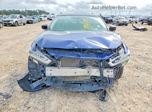 1N4AA6AV6KC365000 2019 NISSAN MAXIMA Blue Вид спереду