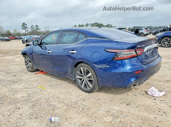 1N4AA6AV6KC365000 2019 NISSAN MAXIMA Blue Задня ліва чверть