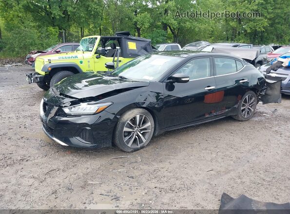 1N4AA6AV6KC367152 2019 NISSAN MAXIMA Black Передня ліва чверть