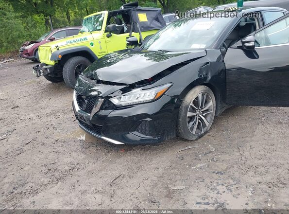 1N4AA6AV6KC367152 2019 NISSAN MAXIMA Black Вид спереду