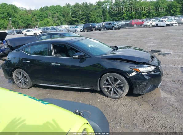 1N4AA6AV6KC367152 2019 NISSAN MAXIMA Black Вид задньої частини салону