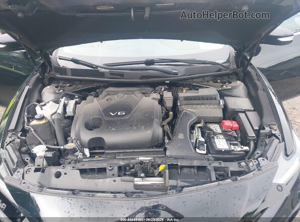 1N4AA6AV6KC367152 2019 NISSAN MAXIMA Black Вид ззаду