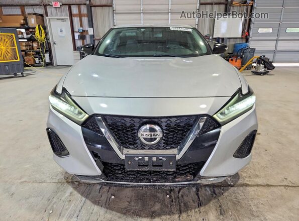 1N4AA6AV6KC371007 2019 NISSAN MAXIMA Серебряный Вид спереди