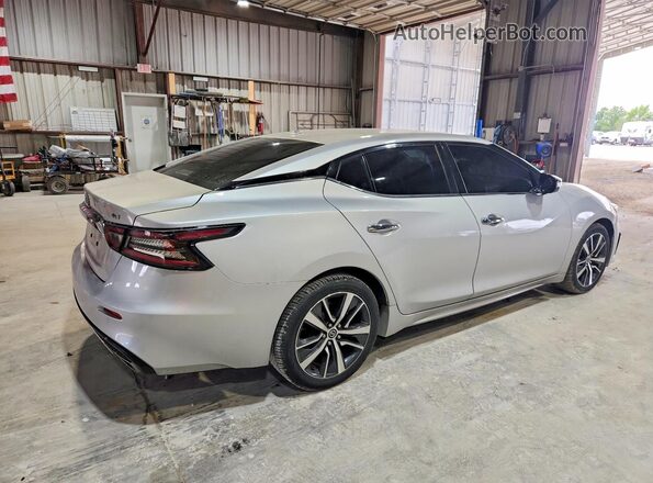 1N4AA6AV6KC371007 2019 NISSAN MAXIMA Серебряный Задняя правая четверть