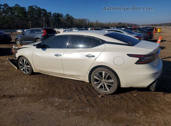 1N4AA6AV6KC371654 2019 NISSAN MAXIMA White Rear left