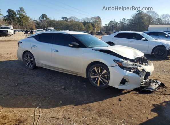 1N4AA6AV6KC371654 2019 NISSAN MAXIMA White Front right