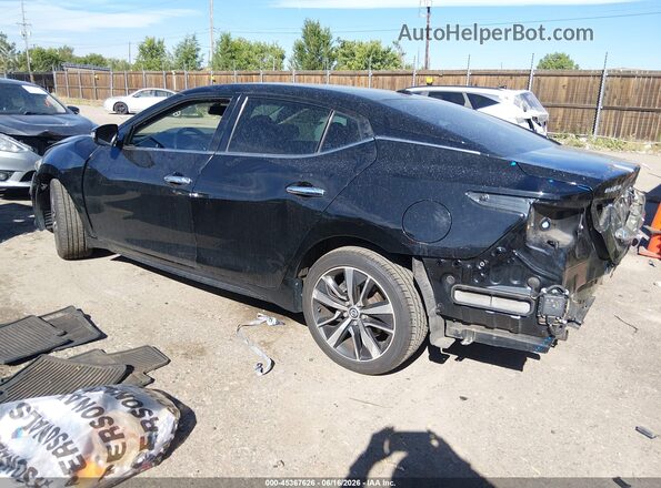1N4AA6AV6KC373601 2019 NISSAN MAXIMA Black Tył lewy