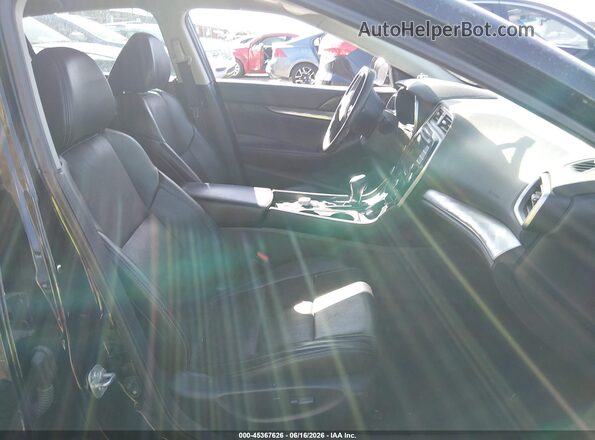 1N4AA6AV6KC373601 2019 NISSAN MAXIMA Black Widok wnętrza z przodu