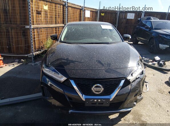 1N4AA6AV6KC373601 2019 NISSAN MAXIMA Black Widok wnętrza z tyłu