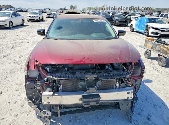 1N4AA6AV6KC373646 2019 NISSAN MAXIMA Burgundy Front view