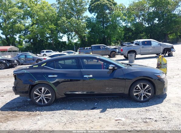 1N4AA6AV7KC360310 2019 NISSAN MAXIMA Black Vista interior de 360 grados