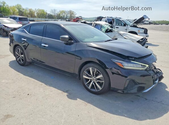 1N4AA6AV7KC374238 2019 NISSAN MAXIMA Black Przód prawy