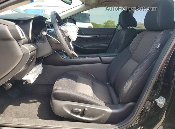 1N4AA6AV7KC374238 2019 NISSAN MAXIMA Black Widok wnętrza z przodu