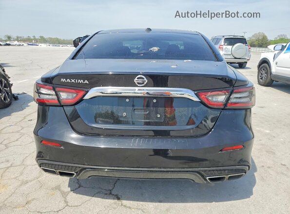 1N4AA6AV7KC374238 2019 NISSAN MAXIMA Black Widok z tyłu