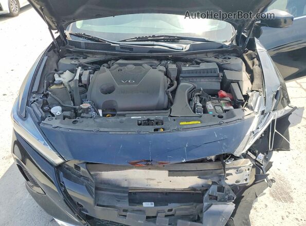 1N4AA6AV7KC374238 2019 NISSAN MAXIMA Black Widok wnętrza z tyłu
