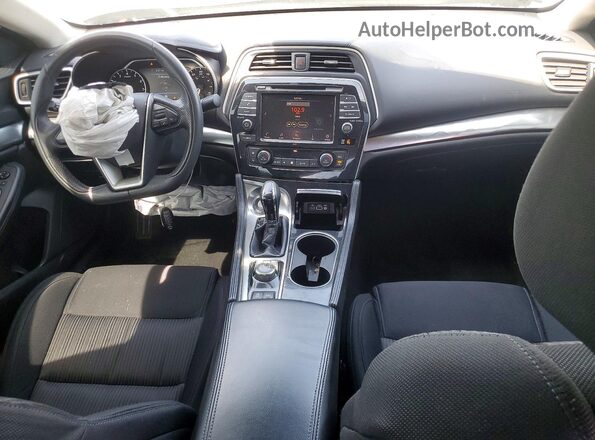 1N4AA6AV7KC374238 2019 NISSAN MAXIMA Black Widok deski rozdzielczej