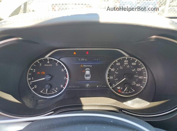 1N4AA6AV7KC376183 2019 NISSAN MAXIMA Gray Սարքավորումների վահանակի տեսք