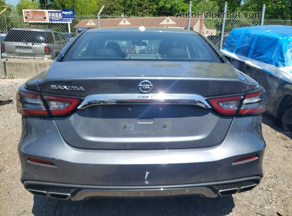 1N4AA6AV7KC376183 2019 NISSAN MAXIMA Gray Հետևի տեսք