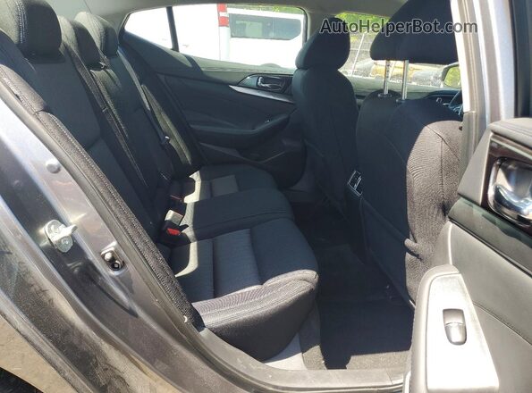 1N4AA6AV7KC376183 2019 NISSAN MAXIMA Gray Հետևի նստատեղերի տեսք
