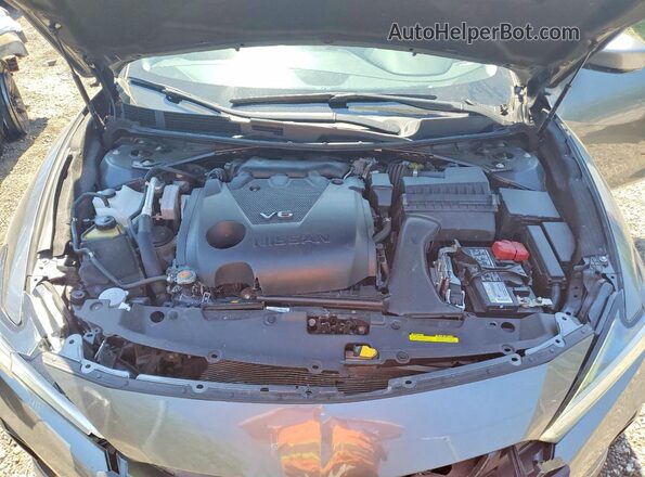 1N4AA6AV7KC376183 2019 NISSAN MAXIMA Gray Սալոնի հետևի տեսք