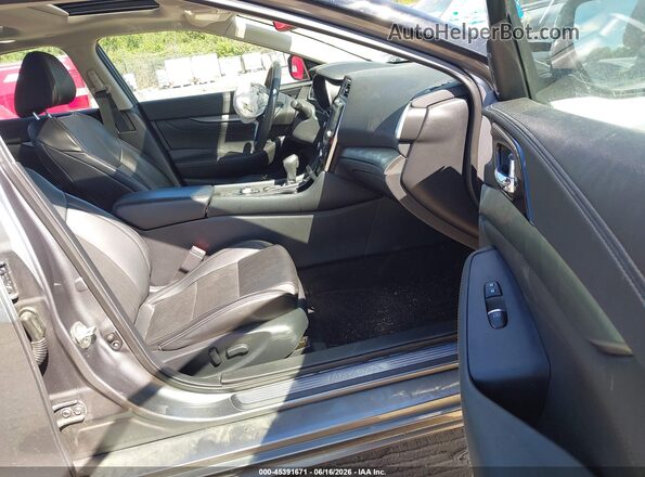 1N4AA6AV9KC362169 2019 NISSAN MAXIMA Серый Вид салона спереди